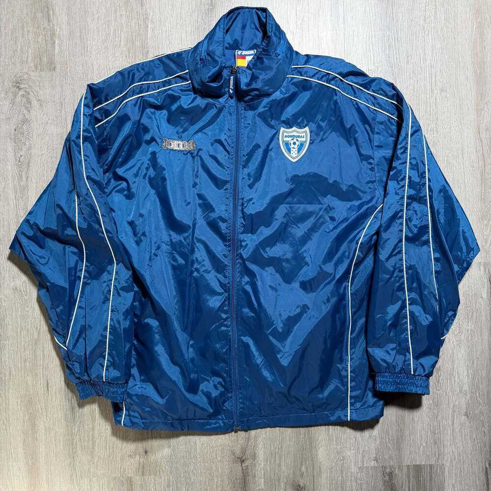 Mens Joma Honduras National Football Team Full Zip Windbreaker Jacket XL